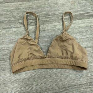 SKIMS Beige Fits Everybody Triangle Bralette XS